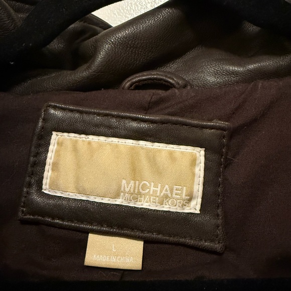 Michael Kors leather jacket - Picture 3 of 5